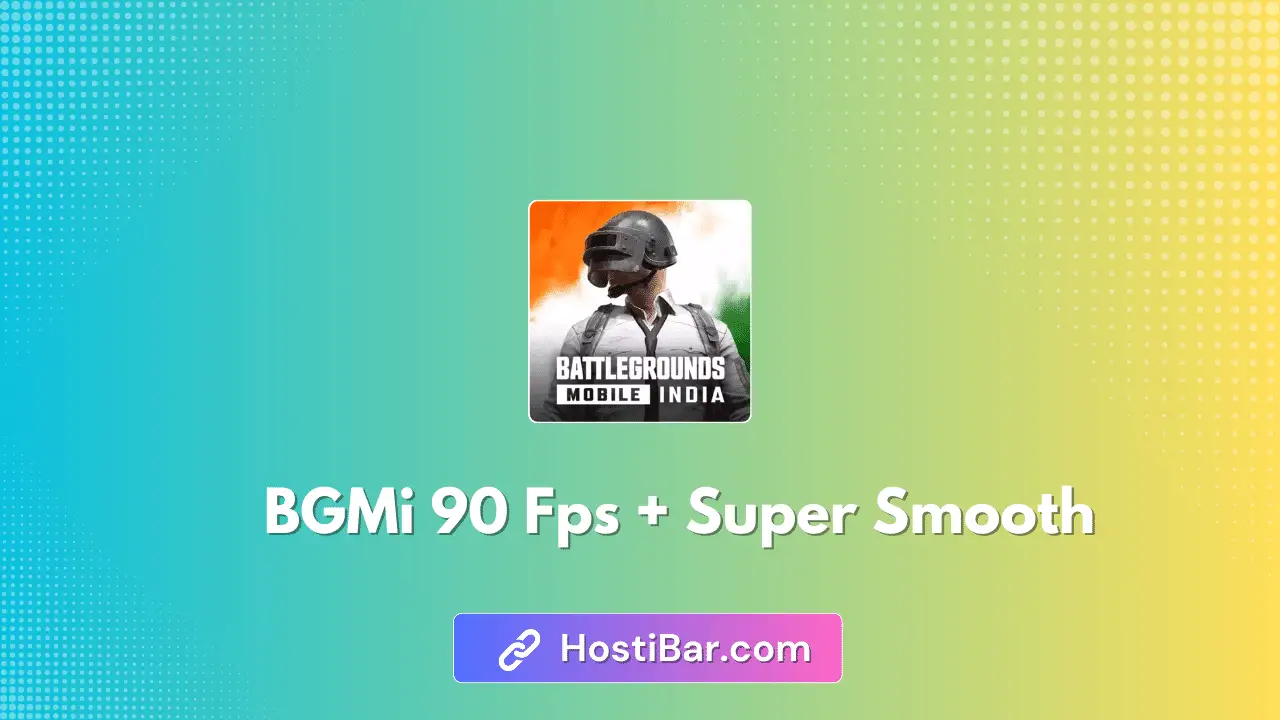 BGMi 90 Fps + Super Smooth Lag Fix Config File