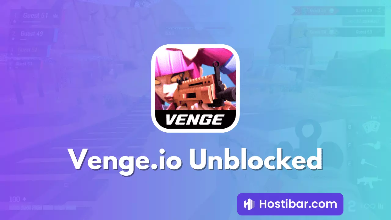 Venge.io Unblocked: How to Access Game from School and Work